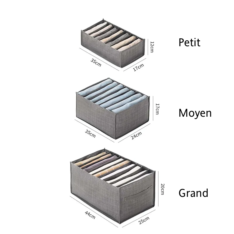 Boîte d'organisation de Pantalons
