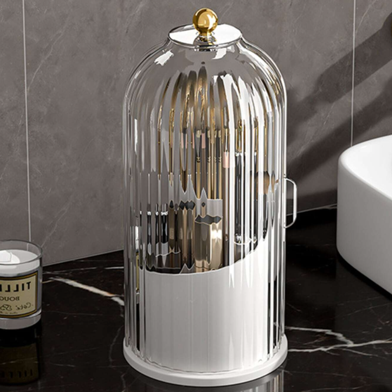 Organiseur rotatif pour pinceaux de maquillage